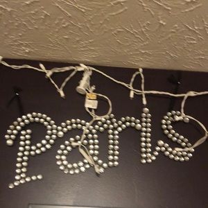 Paris Decor Sign